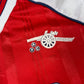 Vintage Authentic Arsenal Adidas 1988 - 1990 Home Football Shirt JVC Red White