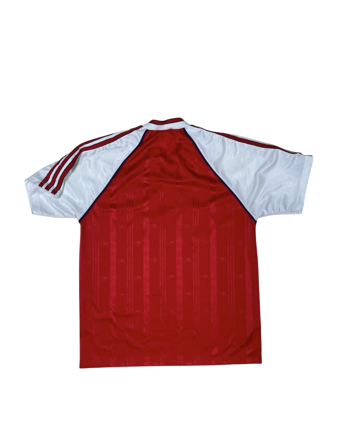 Vintage Authentic Arsenal Adidas 1988 - 1990 Home Football Shirt JVC Red White