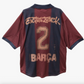 Vintage Barcelona Nike 1999 - 2001 Home Football Shirt Cactus Jack Travis Scott Skeletal Graphic  DRI FIT 1899 Centenary Red Blue Made in UK Size XL 2025 May