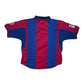 Vintage Barcelona Nike 1999 - 2001 Home Football Shirt Cactus Jack Travis Scott Skeletal Graphic  DRI FIT 1899 Centenary Red Blue Made in UK Size XL