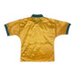 Bayen Munchen Adidas Equipment 1993 - 1995 Away Football Shirt Opel Size XL Yellow Black Green