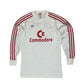 Vintage Bayern Munchen Adidas 1984 - 1986 Away Football Soccer Shirt Made in West Germany Size S  Commodore White