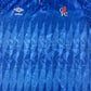 Vintage Chelsea Umbro 1989 - 1991 Home Football Shirt Blue Size M