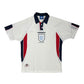 Vintage England Umbro 1998 - 1999 Home Football Shirt Size XL White