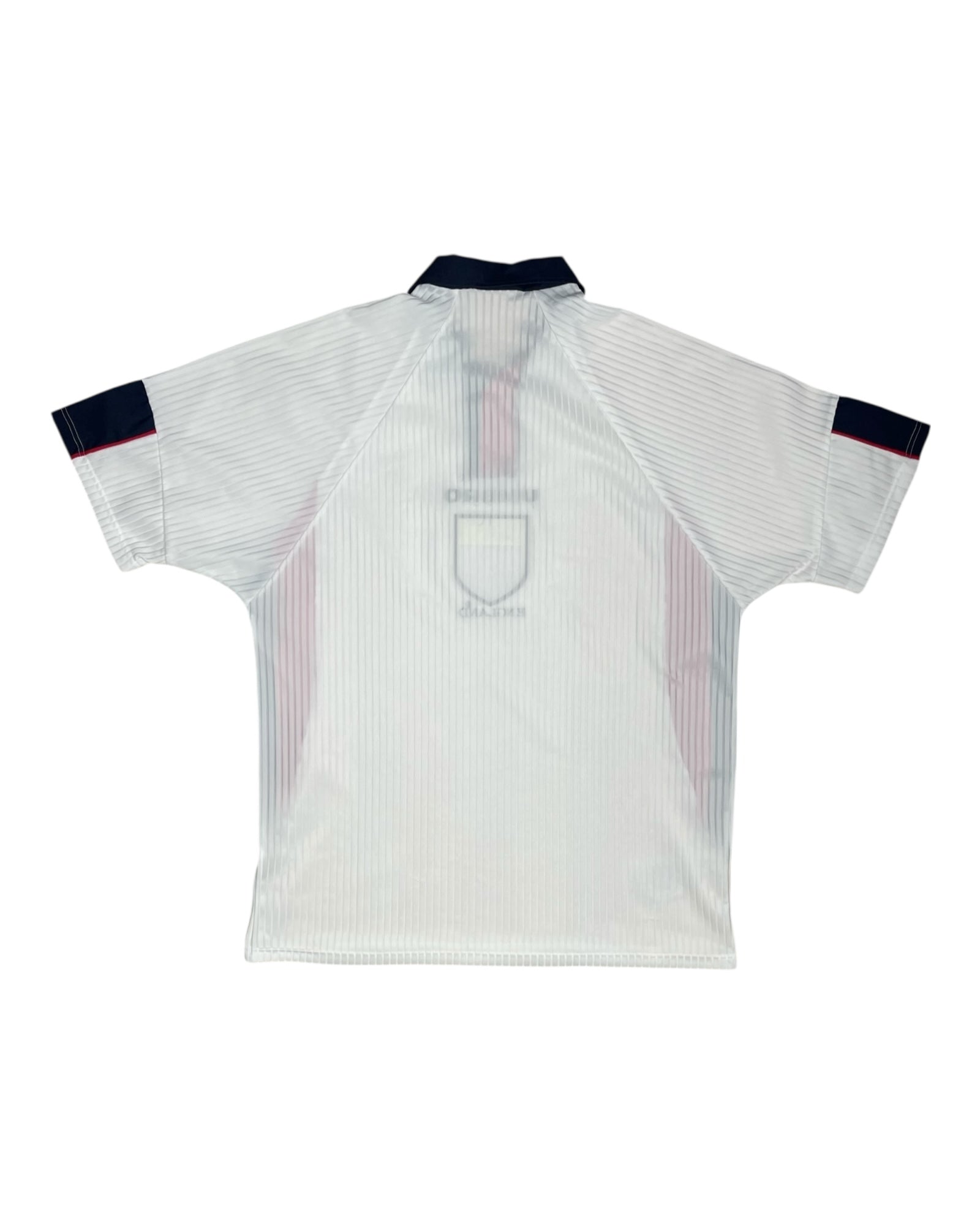 Vintage England Umbro 1998 - 1999 Home Football Shirt Size XL White