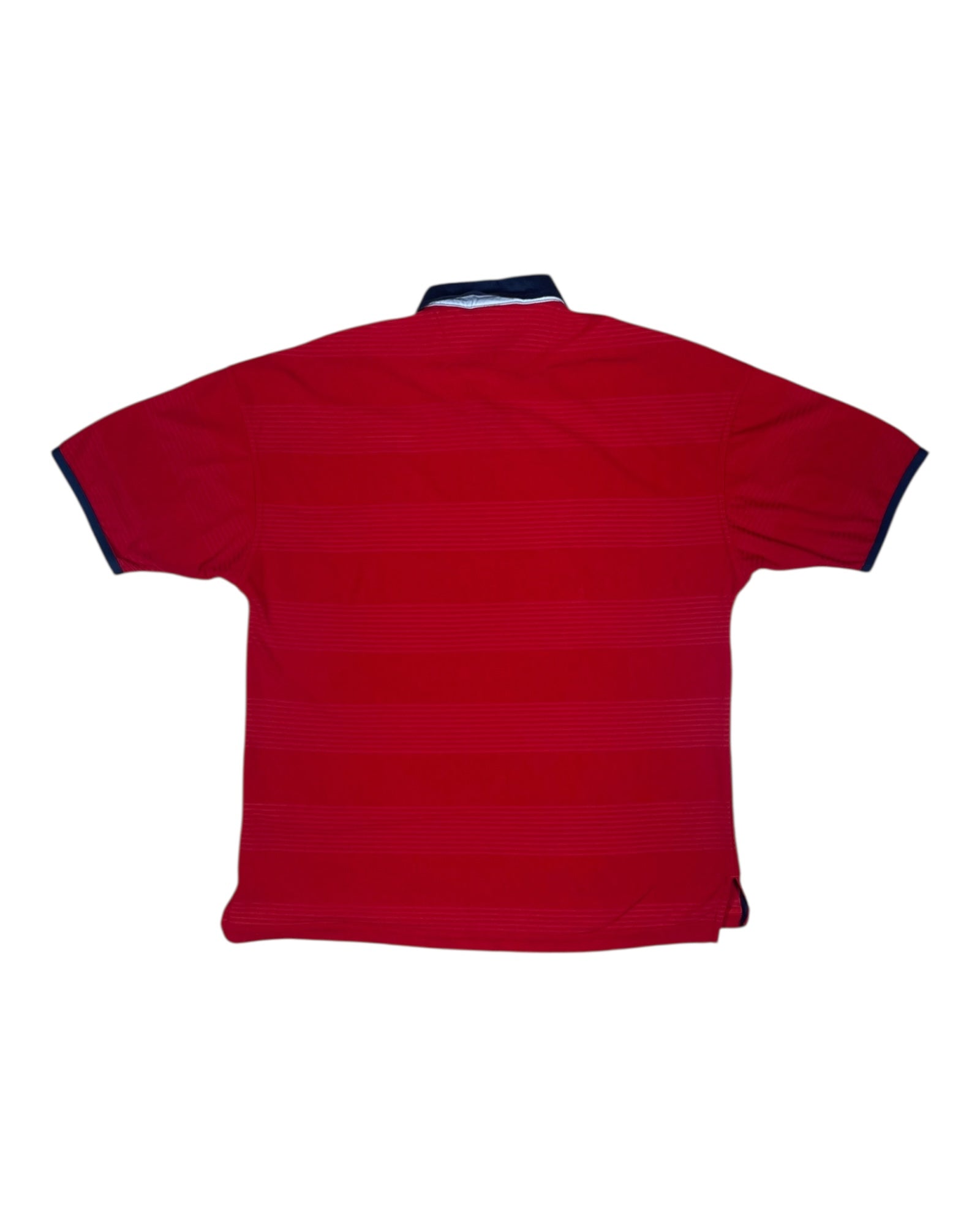 🏴󠁧󠁢󠁥󠁮󠁧󠁿 ⚽️ Vintage England Umbro 1999 - 2001 Away Football Shirt Red Size XL Form UV