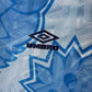 Vintage England Umbro Away Third Football Shirt 1992 - 1993 Made in England