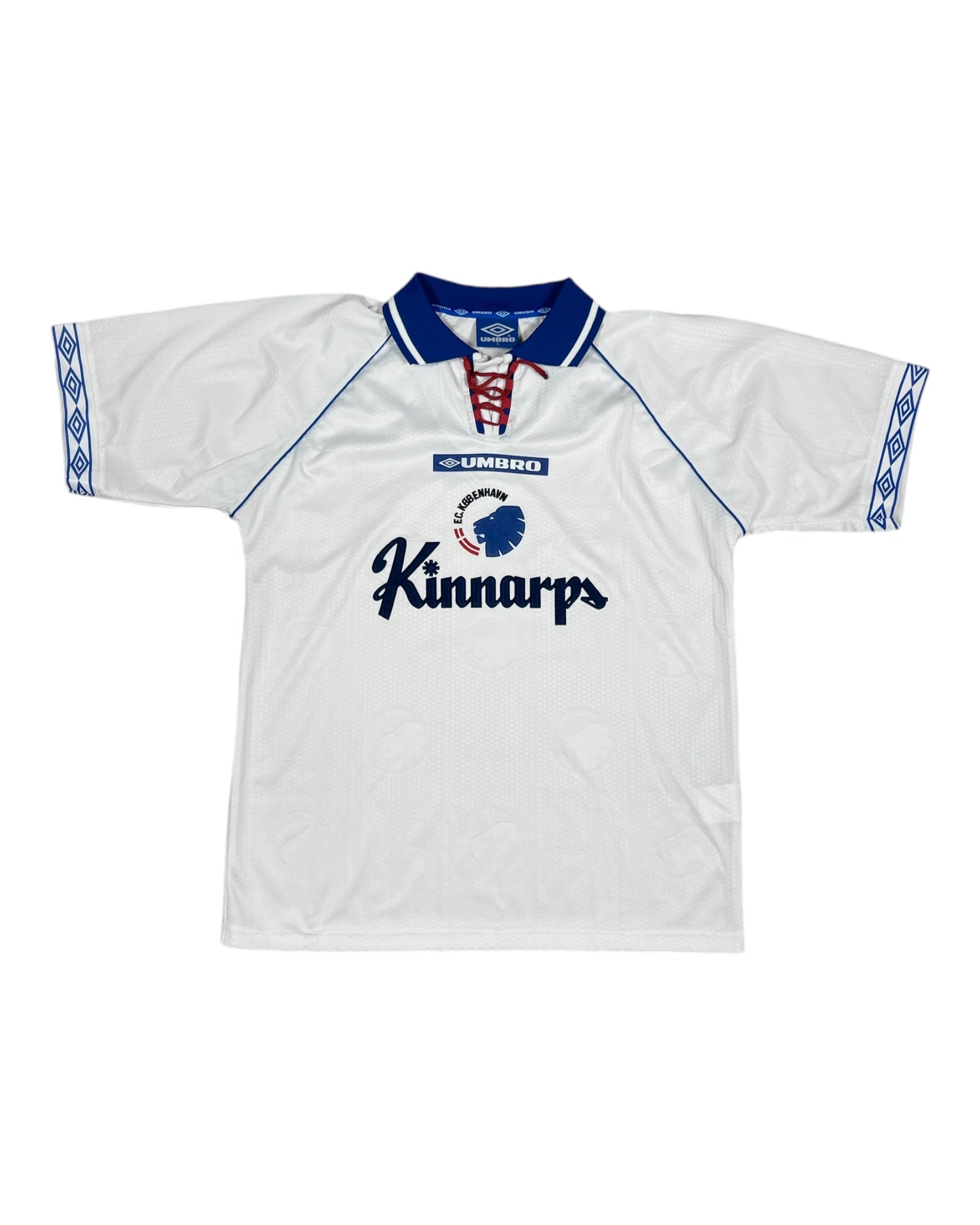 Vintage FC Copenhagen KØBENHAVN Home 1998-1999 Home Football Shirt Size L Made in Europe