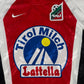 Vintage FC Tirol Innsbruck Nike Premier 1996- 1998 Home Football Shirt Made in Belgium Size XL Red Black Tirol Milch Lattella
