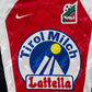 Vintage FC Tirol Innsbruck Nike Premier 1996- 1998 Home Football Shirt Made in Belgium Size XL Red Black Tirol Milch Lattella