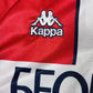 Vintage FK Crvena Zvezda Red Star Belgrade 1995-1997 Football Home Shirt Size XL Made in Italy Red White Short Sleeve