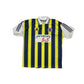 Vintage Fenerbahce Adidas 1998 - 1999 Home Football Shirt Proton 5 * 5 Yellow Blue White Size XL
