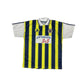 Vintage Fenerbahce Adidas 1998 - 1999 Home Football Shirt Proton 5 * 5 Yellow Blue White Size XL