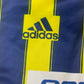 Vintage Fenerbahce Adidas 1998 - 1999 Home Football Shirt Proton 5 * 5 Yellow Blue White Size XL