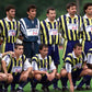 Vintage Fenerbahce Adidas 1998 - 1999 Home Football Shirt Proton 5 * 5 Yellow Blue White Size XL