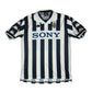 Vintage Juventus Kappa 1999 - 2000 Home Football Shirt Sony Size XL Black White Made in Italy