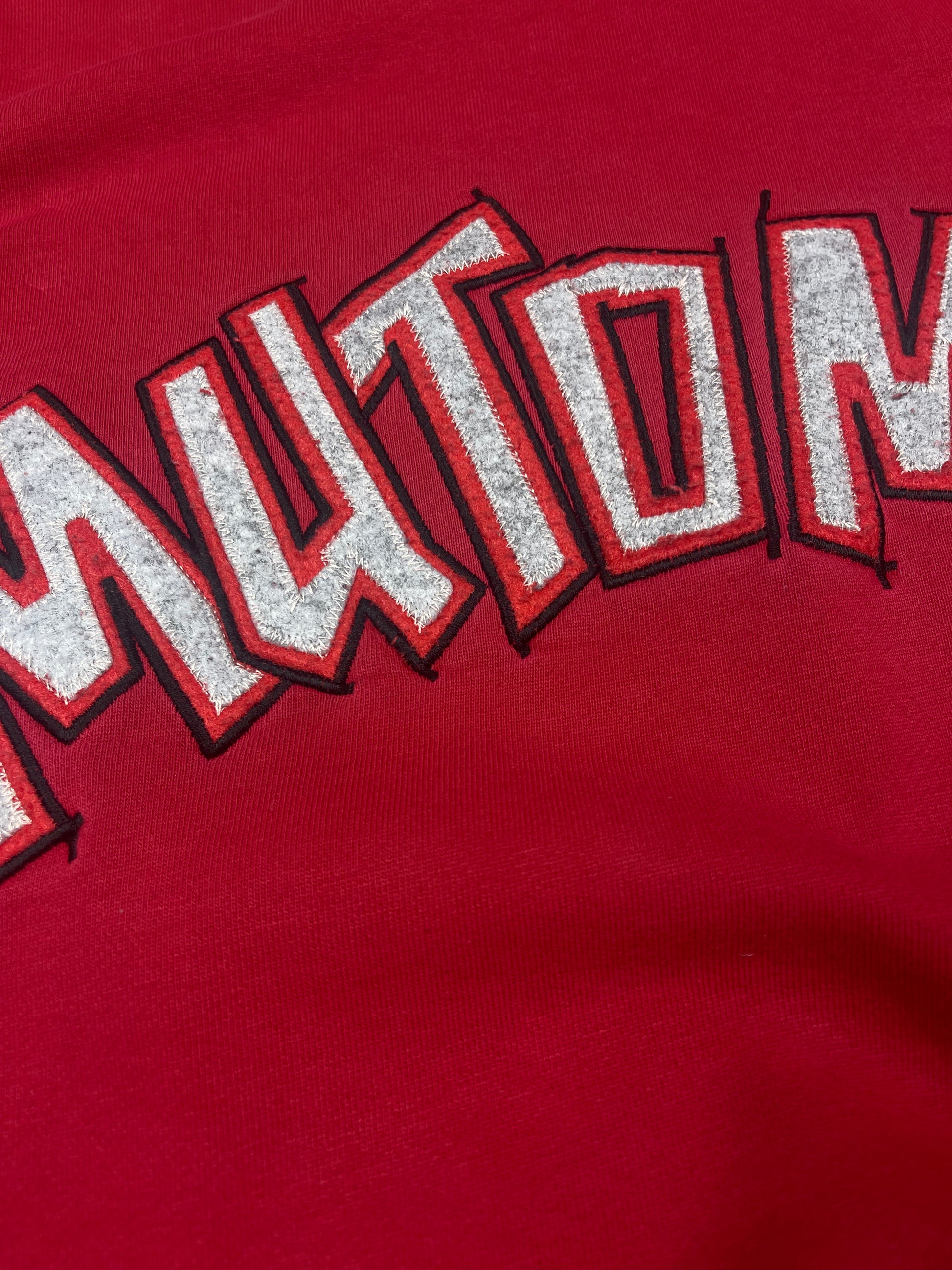 🏀 Vintage Mutombo Dikembe Adidas Sweatshirt Crew Neck 55 Denver Nuggets Atlanta Hawks NBA Basketball Size M