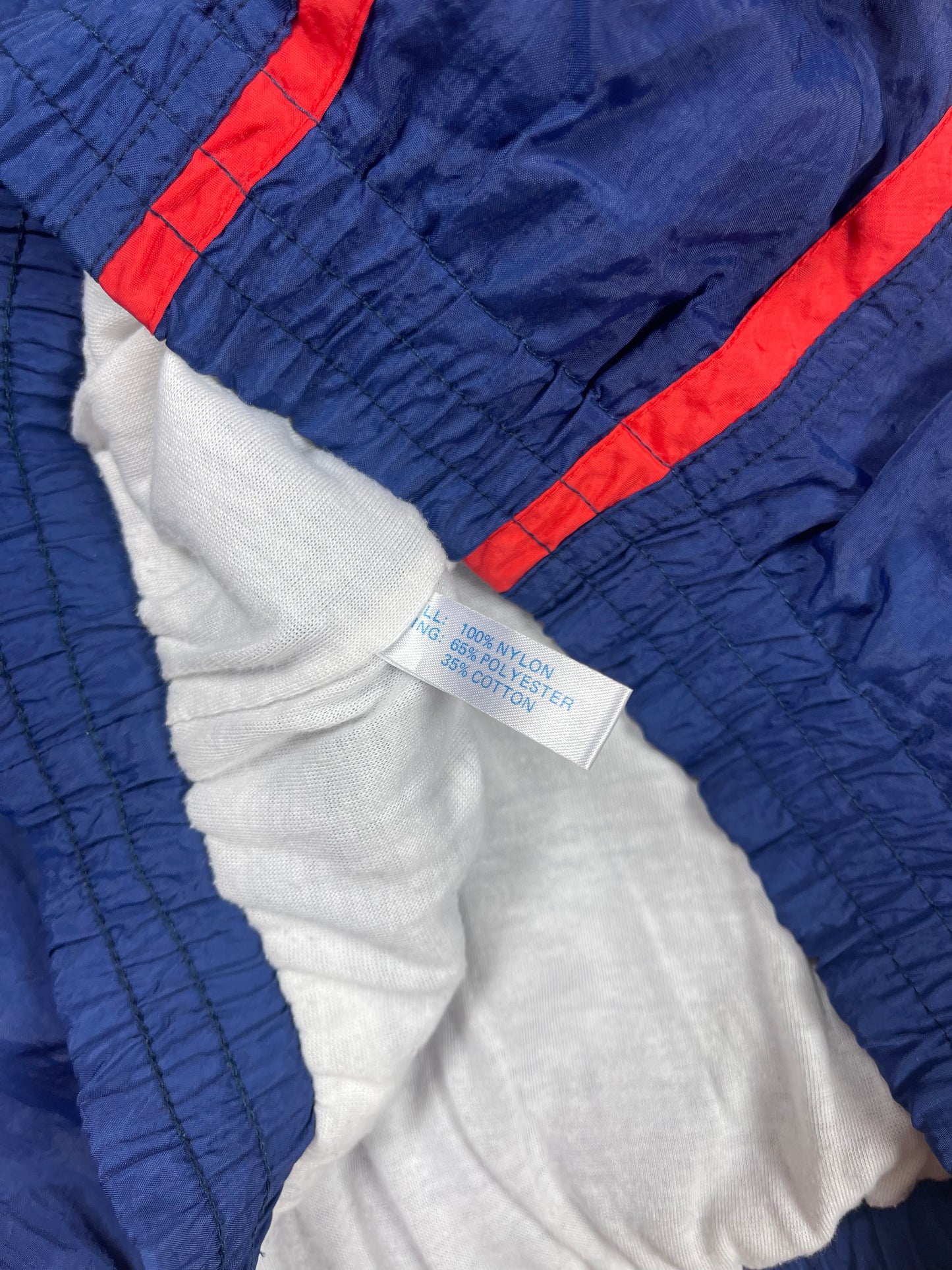 Vintage Netherlands KNVB Lotto 1992 - 1994 Jacket Shell Size L Blue White Red