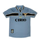 Vintage SS Lazio Roma 1998 1999 2000 Puma Home Football Shirt Size M Cirio Blue
