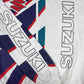 Vintage Suzuki Racing Sweatshirt White Cotton Size L XL