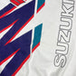 Vintage Suzuki Racing Sweatshirt White Cotton Size L XL