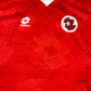 Vintage Switzerland Lotto 1992 - 1993 Home Football Shirt Made in Italy No 8 Size S-M