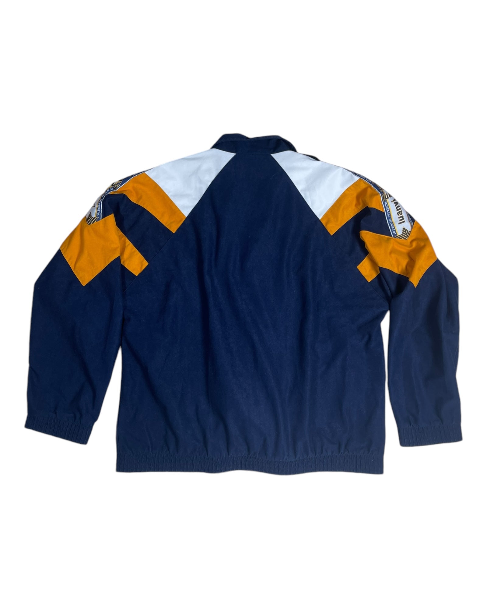 ⚽️Vintage Valencia Luanvi 1996 - 1997 Football Jacket Blue Size L