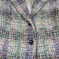 Vintage Y2K 90'S Missoni Fitted Blazer Made in Italy Wool Mohair Size 46