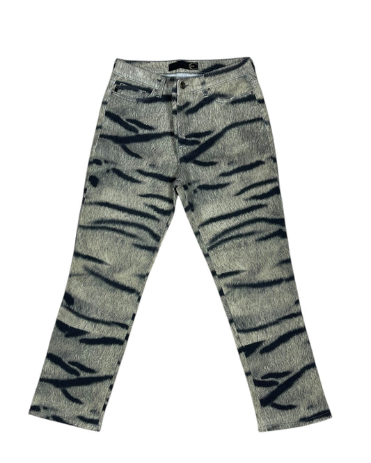 Vintage Y2K Just Cavalli Pants Animal Print Made in Italy Size XS-S