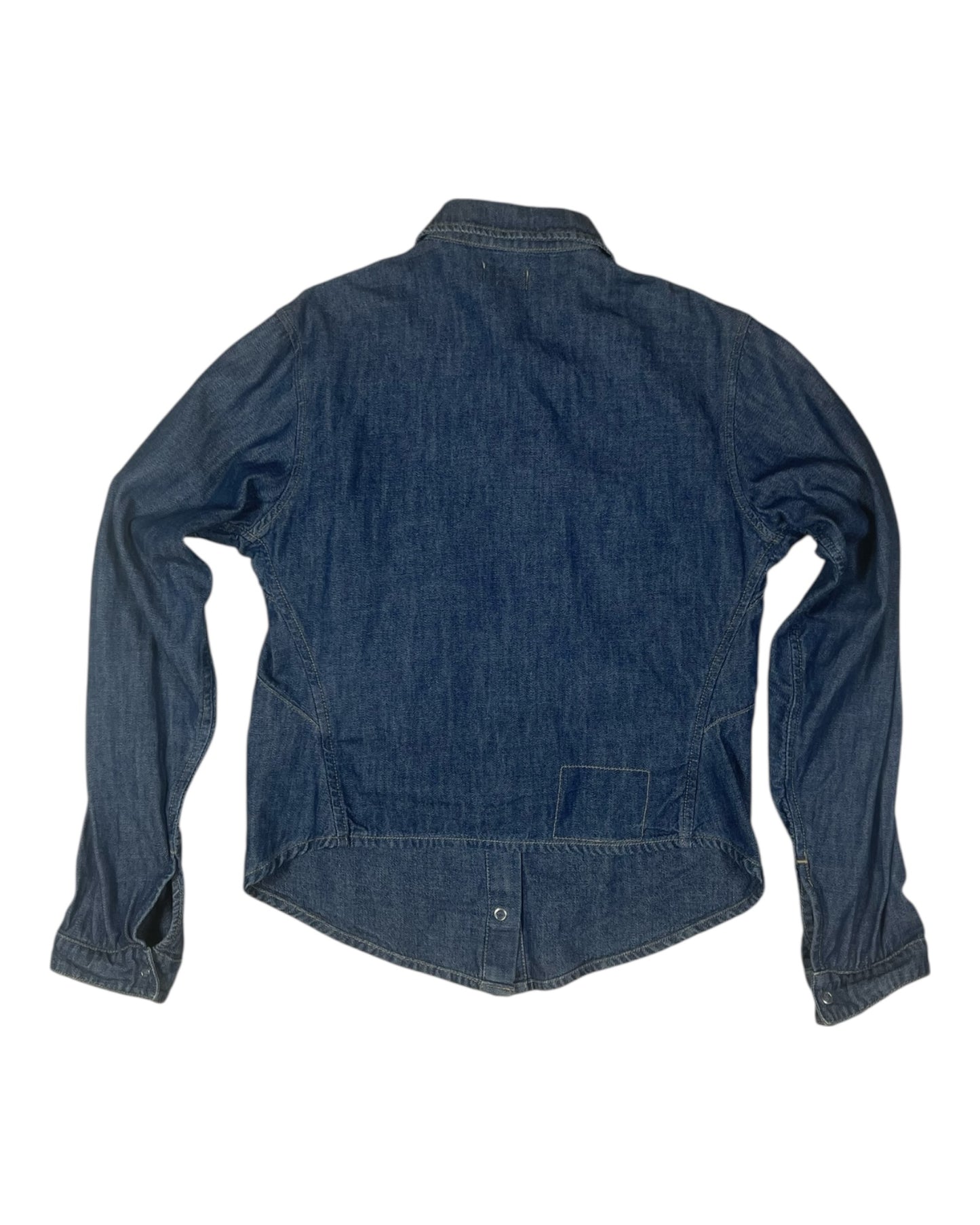 Vintage Y2K Levi's Engineered Denim Jeans Shirt Avant Garde Size S