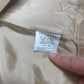 Vintage Y2K Versace Jeans Couture Leather Jacket Made in Italy Size M Beige