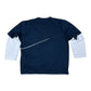 Y2K 2005 Adidas David Beckham Sweatshirt Size XL Blue White