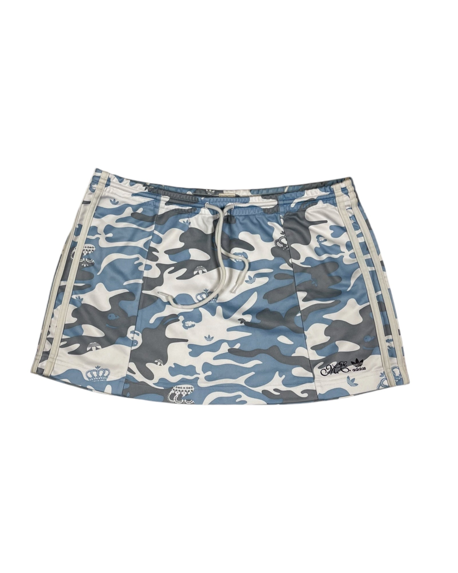 Y2K Adidas Missy Elliott Respect Me Mini Skirt Camouflage Size Size M 00'S 2000