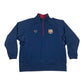 Y2K Barcelona Nike Team 2000 - 2001 Reversible Drill Top 1/4 Zip Red Blue Polyester Nylon Size L
