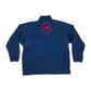 Y2K Barcelona Nike Team 2000 - 2001 Reversible Drill Top 1/4 Zip Red Blue Polyester Nylon Size XL