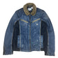 Y2K Energie Thick Denim Jacket Slim Fit Size M