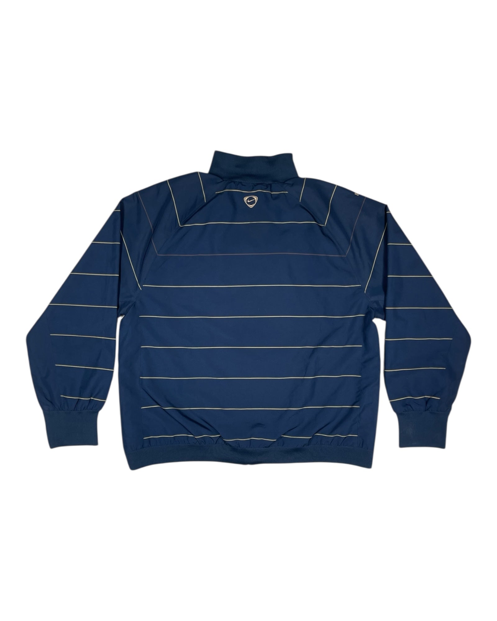 Y2K Inter Milano Nike 2008 - 2009 Track Jacket Blue With Stripes Size XXL