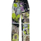 Y2K Just Cavalli Jeans Pants Trousers Floral Botanical Print Glitter Straight Leg Low Waist Made in Italy