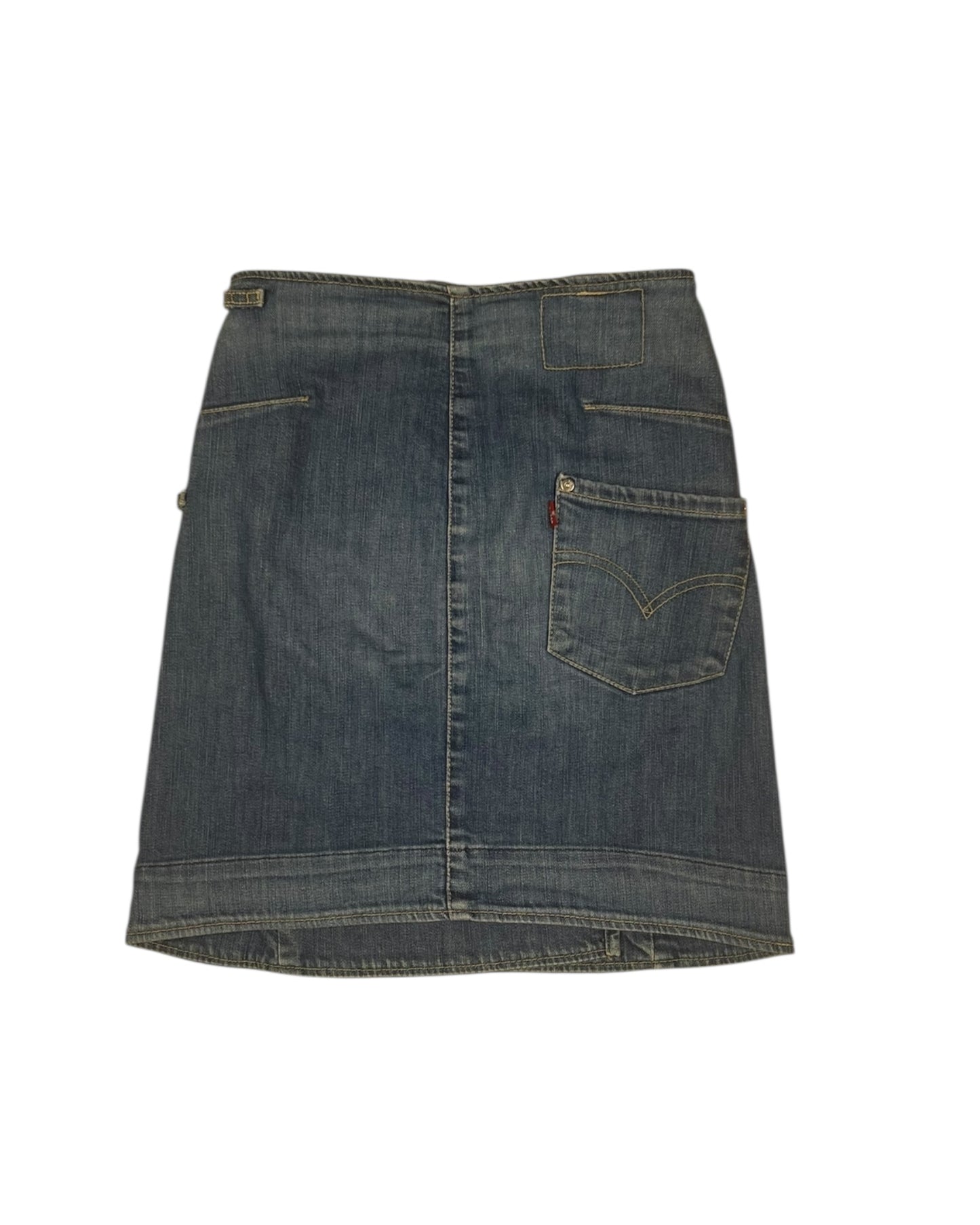 Y2K Levi's Engineered Jeans Denim Skirt Size XS