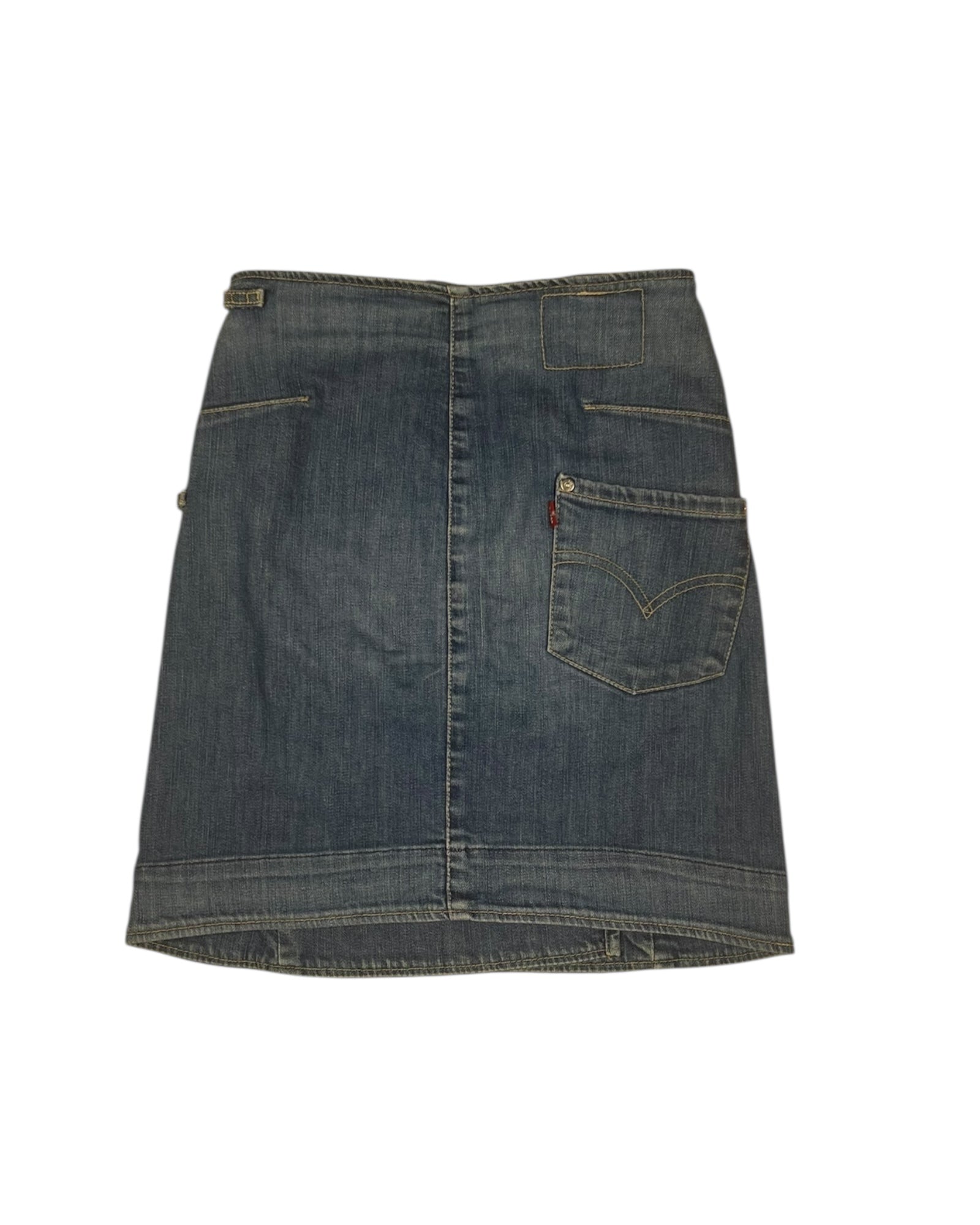 Y2K Levi's Engineered Jeans Denim Skirt Size XS