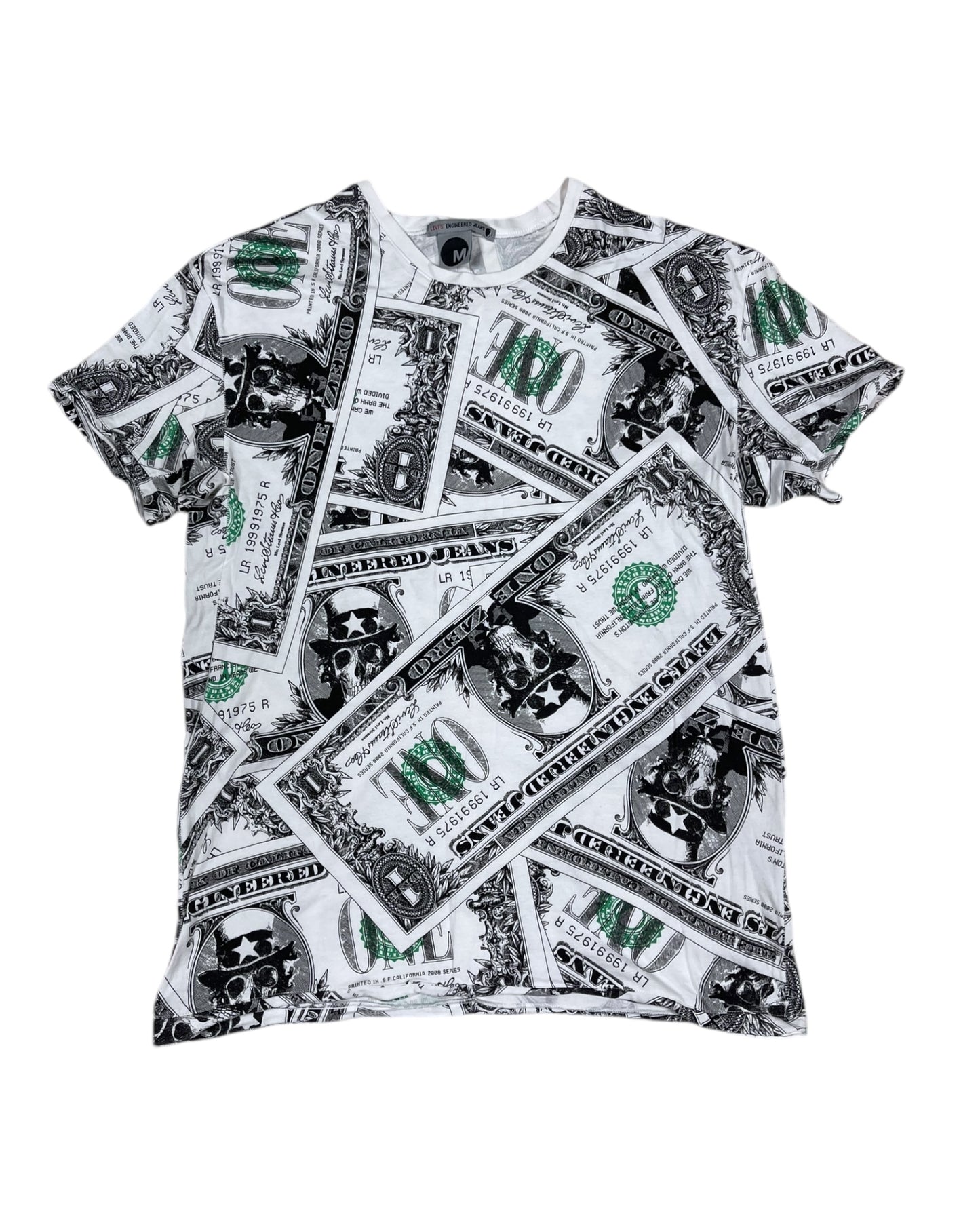 Y2K Levi's Engineered T-Shirt Size M Dollar 