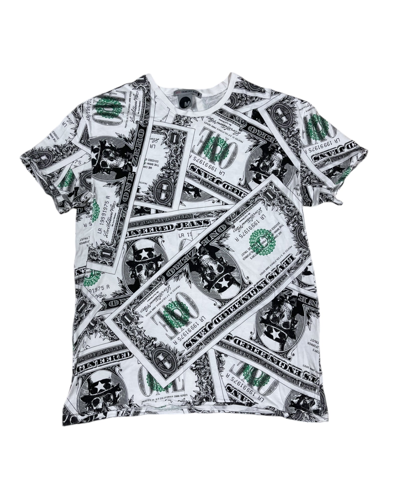 Y2K Levi's Engineered T-Shirt Size M Dollar 