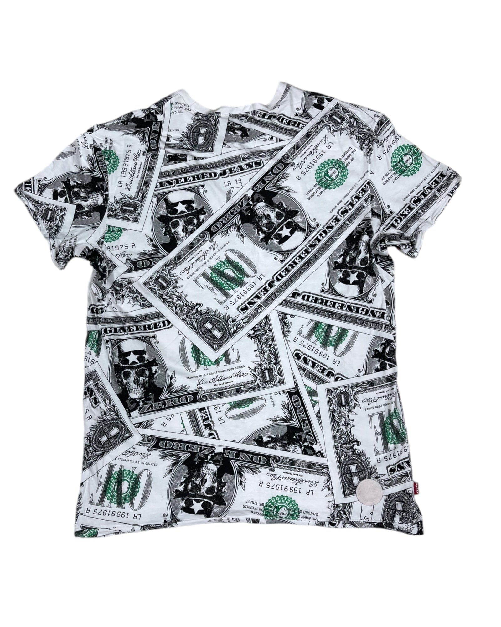 Y2K Levi's Engineered T-Shirt Size M Dollar 