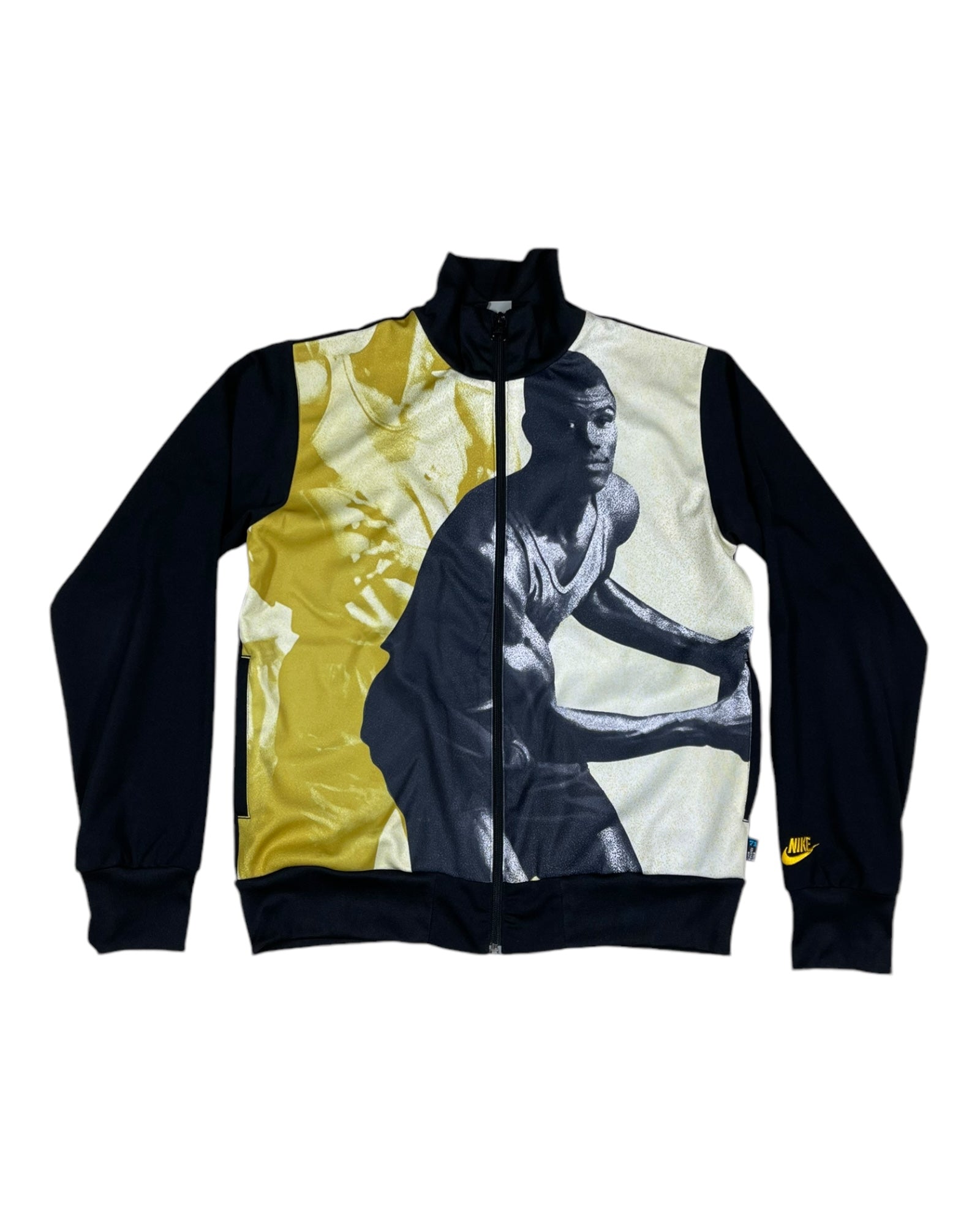 Y2K Nike David Robinson Track Jacket Slim Fit Size M-L
