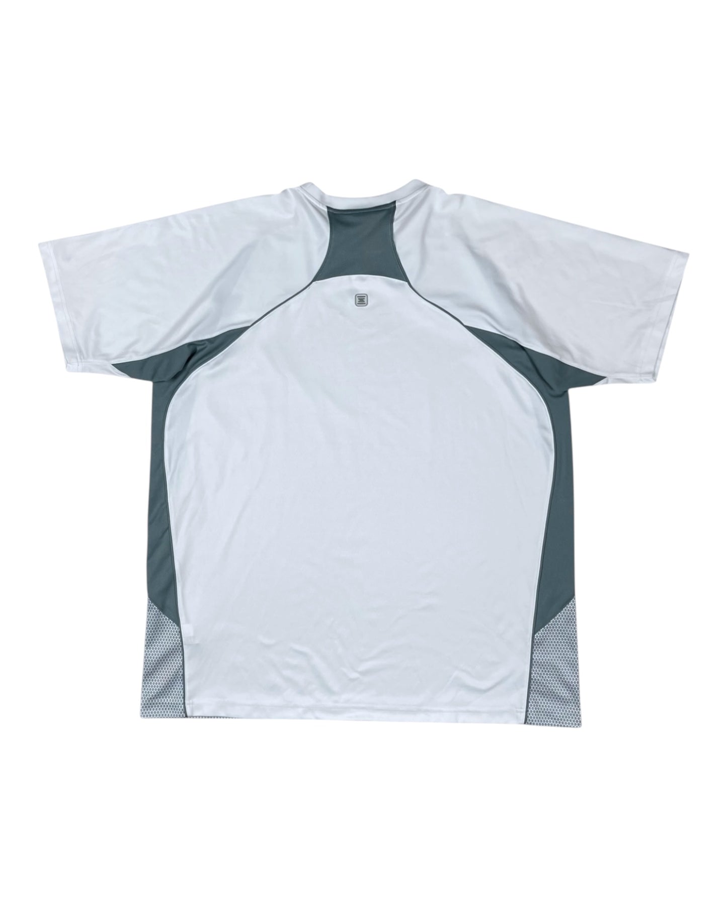 Y2K Nike Shox T-Shirt Size XXL Polyester White Grey