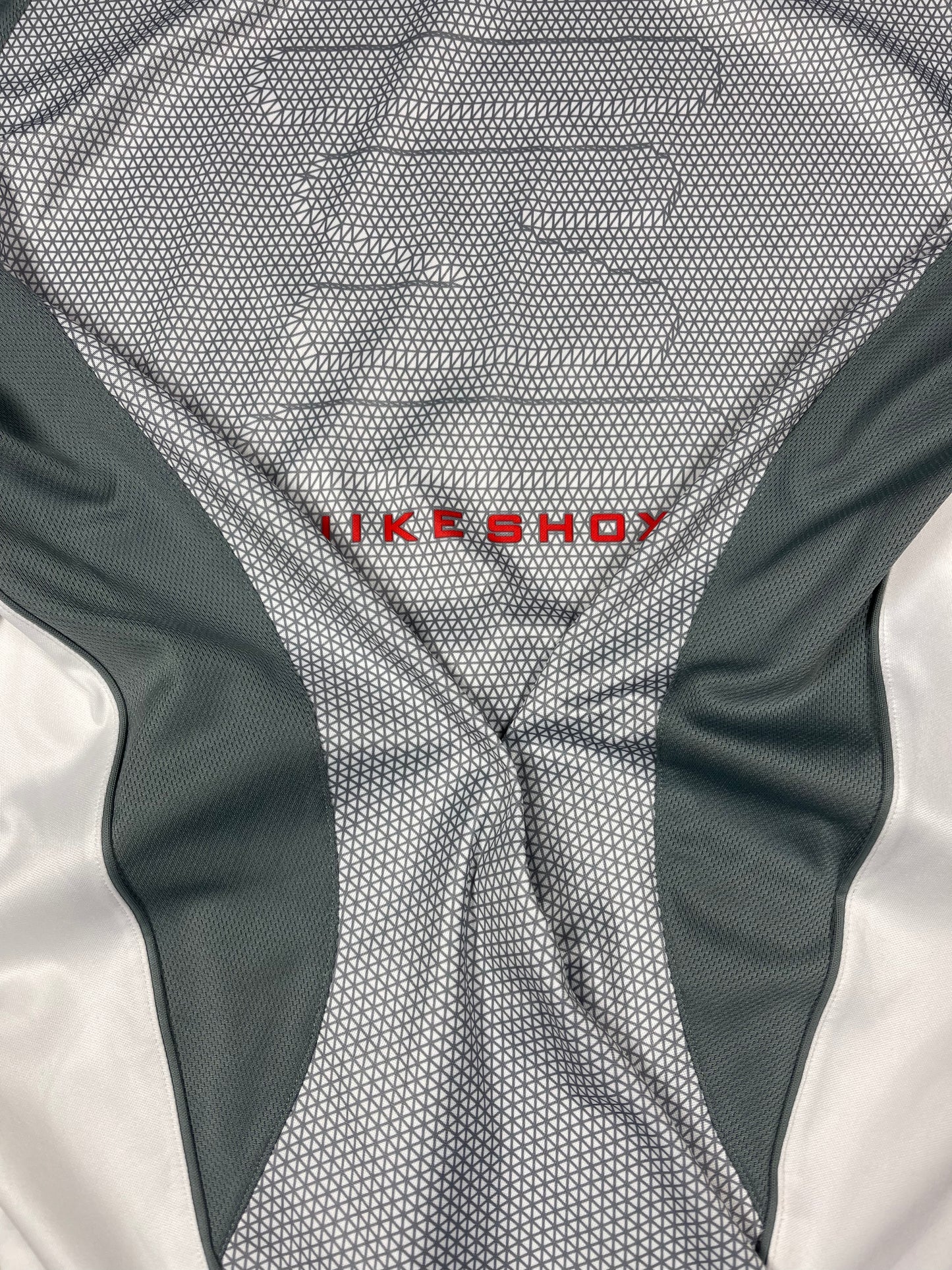 Y2K Nike Shox T-Shirt Size XXL Polyester White Grey