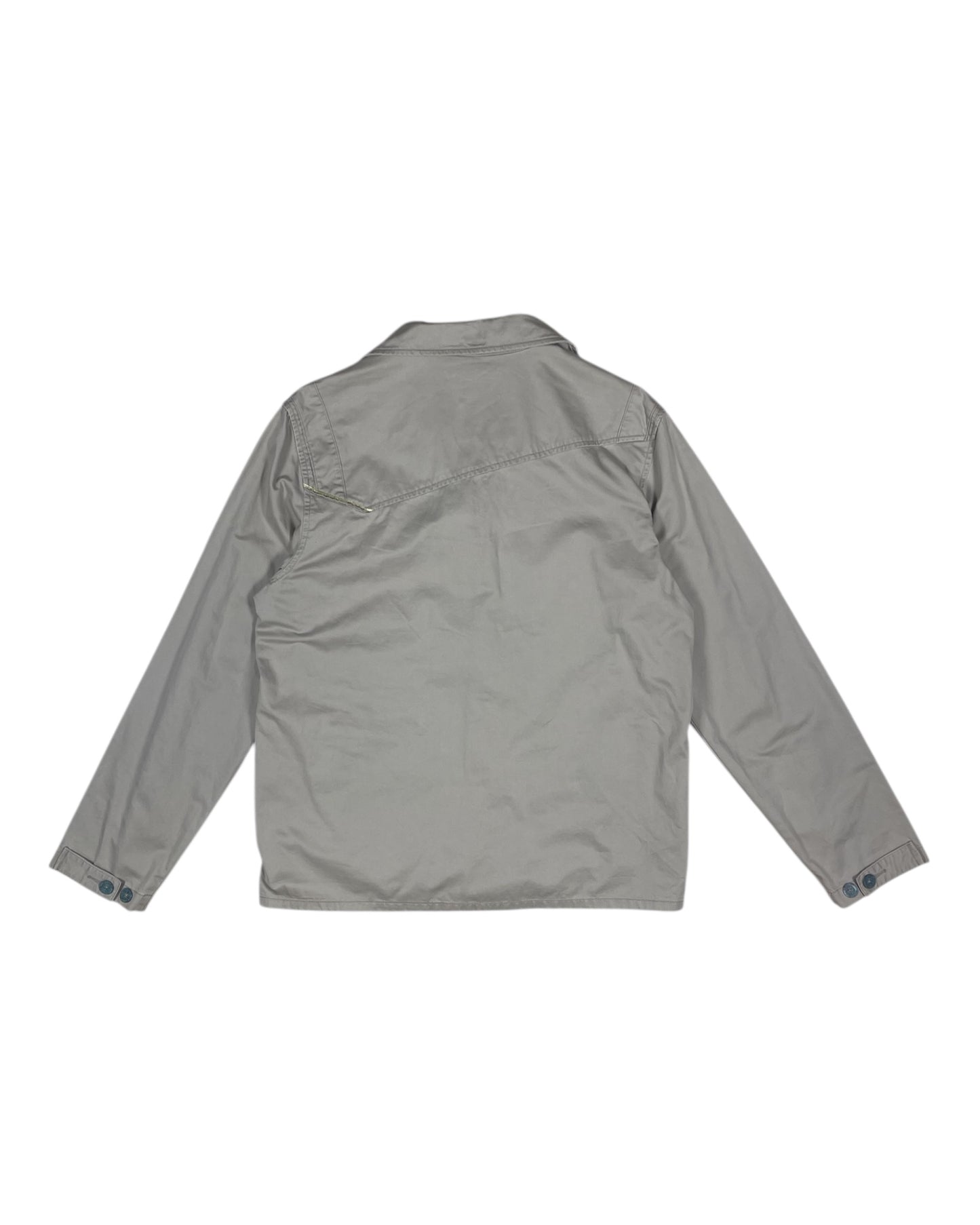 Y2K Oakley Taupe Army Style Jacket Size L Cotton