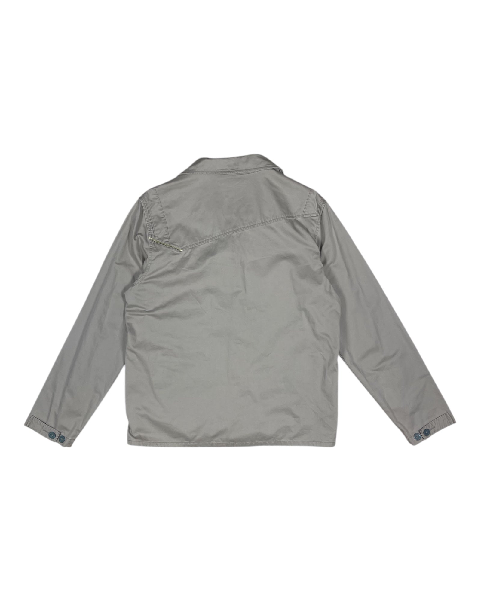 Y2K Oakley Taupe Army Style Jacket Size L Cotton