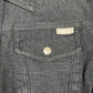 Y2K Versace Jeans Couture Denim Jacket Size M Made in Italy Designer Medusa