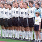 Vintage Germany Deutschland Adidas Home Football Shorts 1996 - 1997 Euro '96 Black Size XL Made in England